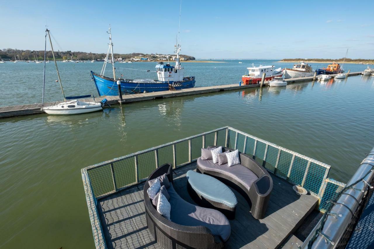 Bed and Breakfast Houseboat Harbourside View Newport  Exterior foto