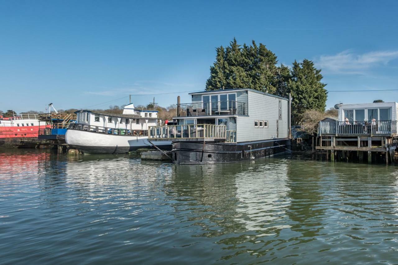 Bed and Breakfast Houseboat Harbourside View Newport  Exterior foto